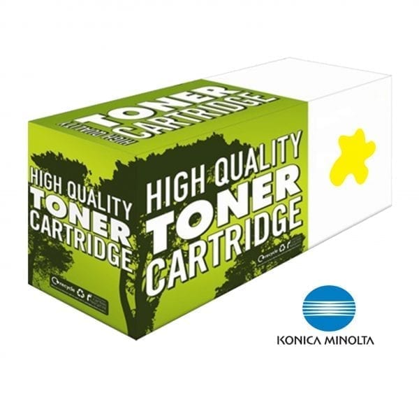 Compatible Konica Minolta A5X0250 (TNP48Y) Yellow Toner Cart 10k