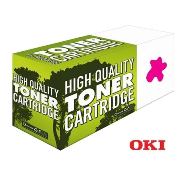 Compatible Oki43381906 Toner Cartridge Magenta