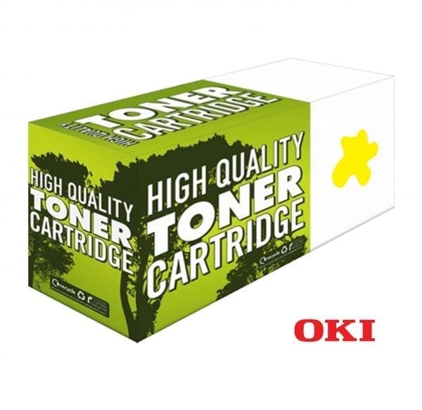 Compatible Oki 41304209 Toner Cartridge Yellow